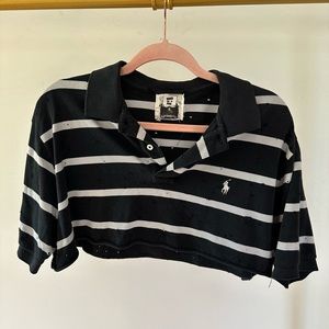 Furst of a Kind Polo Cropped Tee